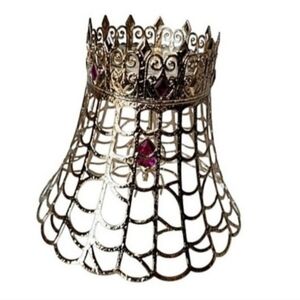 Bath & Body Works Gem Spider Web Single Wick Candle Holder Halloween 2023